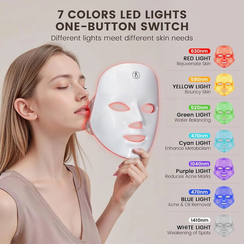 LumiGlow™ Portable LED Skin Renewal Mask